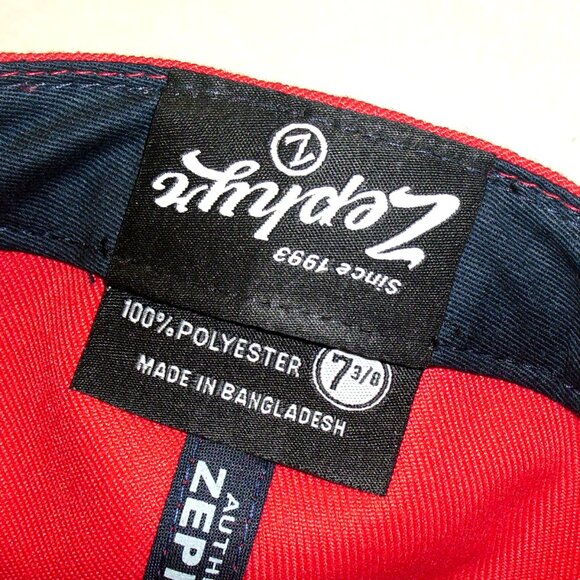 Arizona Wildcats Zephyr Mens Red Fitted hat cap sz. 7 3/8 Desert Logo New Ncaa - Picture 3 of 4